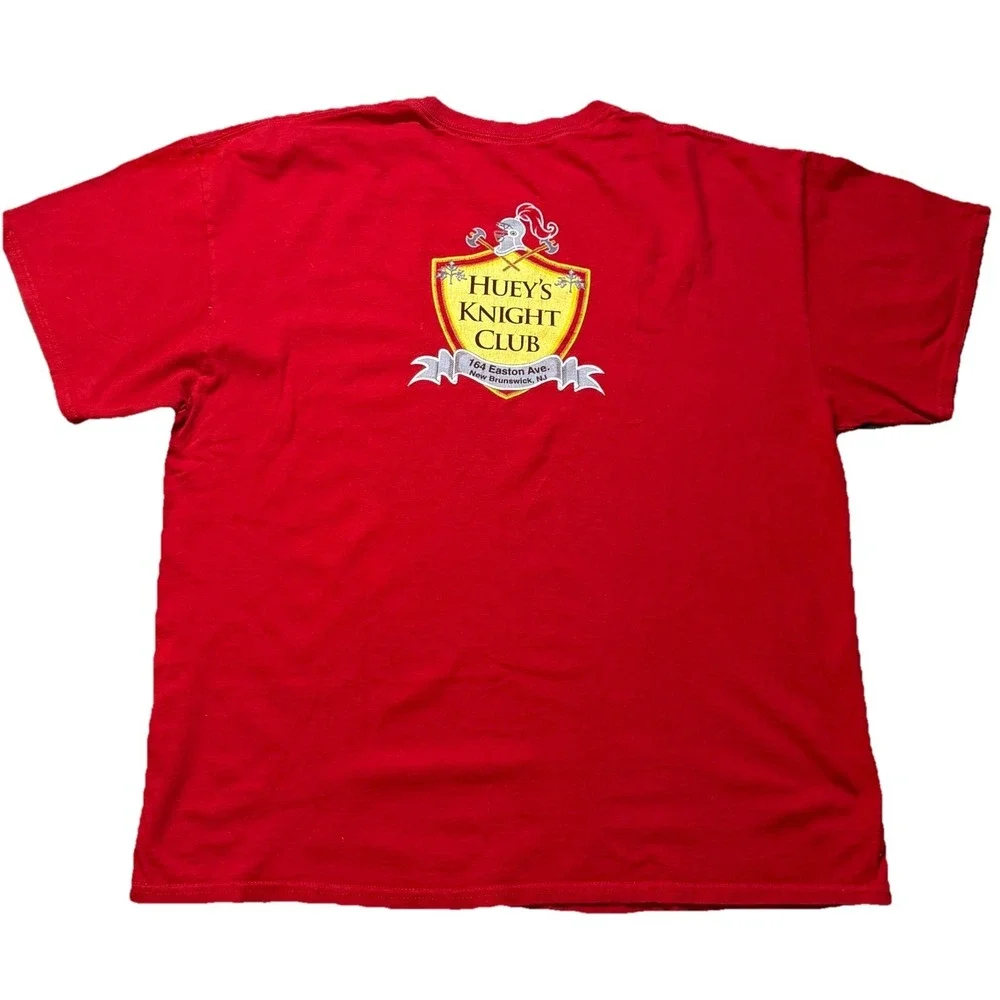 Vintage Miller Lite 21st Birthday T Shirt Red Beer Promo Hueys Knight Club L